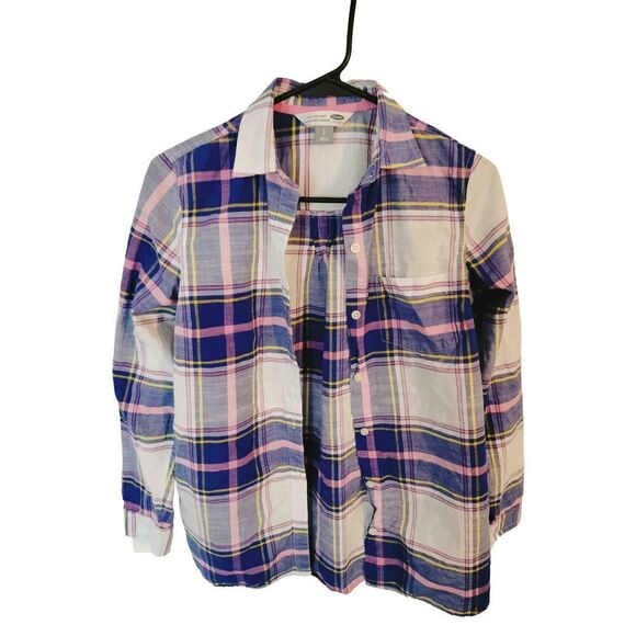 Old Navy Small S button up long sleeve shirt - Picture 1 of 7